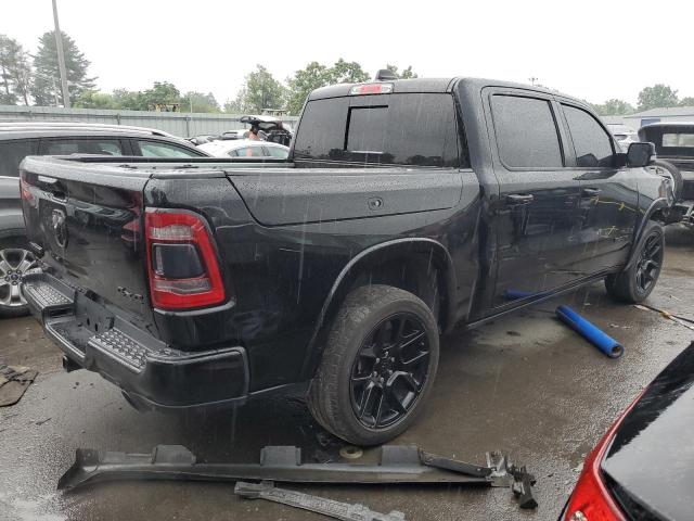 1C6SRFJTXKN752425 - 2019 RAM 1500 LARAMIE BLACK photo 3