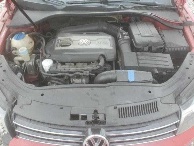 WVWFW7AH0CV002182 - 2012 VOLKSWAGEN EOS LUX RED photo 11
