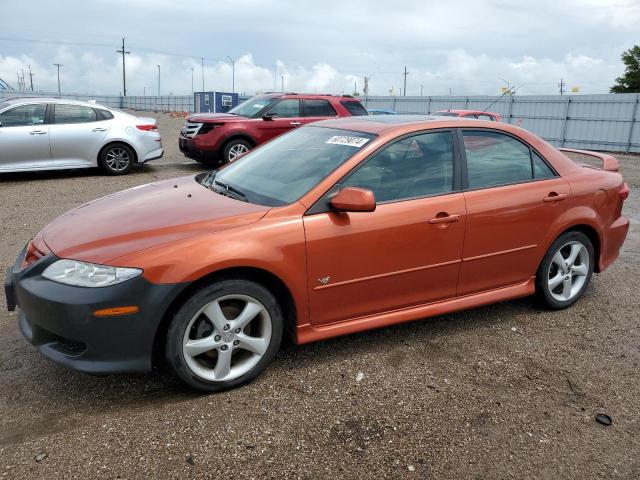 1YVFP80D045N84121 - 2004 MAZDA 6 S ORANGE photo 1