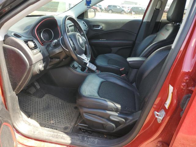 3C4NJDDB4JT205220 - 2018 JEEP COMPASS TRAILHAWK RED photo 7