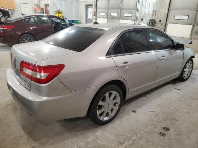 3LNHM28T27R653436 - 2007 LINCOLN MKZ SILVER photo 3