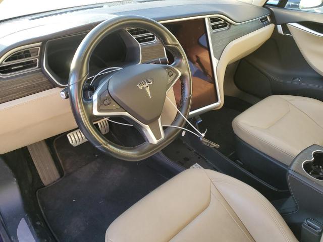 5YJSA1E45FF112083 - 2015 TESLA MODEL S 蓝色 照片 8