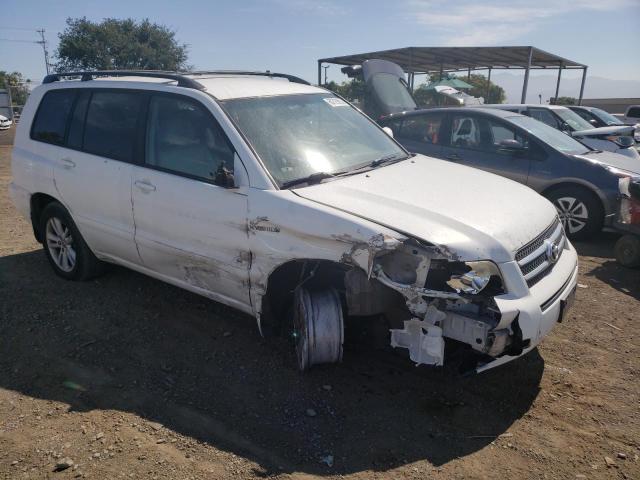 JTEDW21A560013205 - 2006 TOYOTA HIGHLANDER HYBRID WHITE photo 4