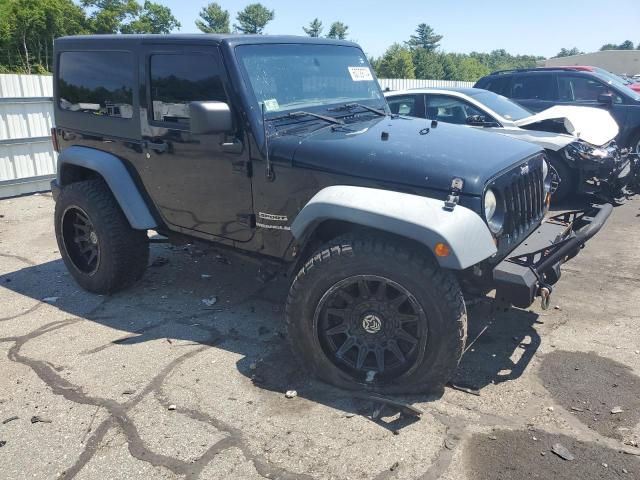 1C4AJWAGXCL126515 - 2012 JEEP WRANGLER SPORT BLACK photo 4