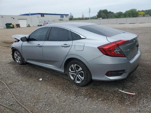 2HGFC2F54HH019966 - 2017 HONDA CIVIC LX Argent photo 2