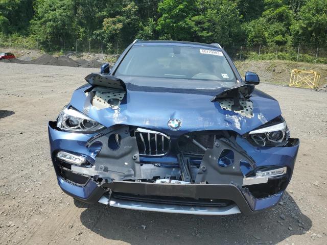 5UXTR9C51JLD63746 - 2018 BMW X3 XDRIVE30I BLUE photo 5