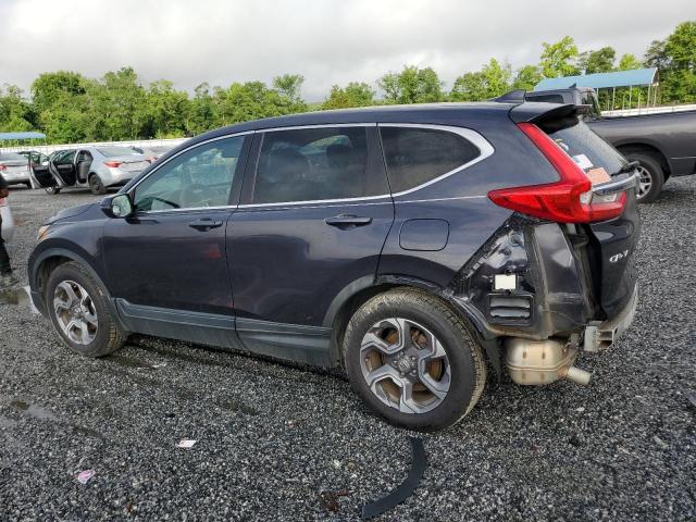 7FARW1H50HE020634 - 2017 HONDA CR-V EX BLUE photo 2