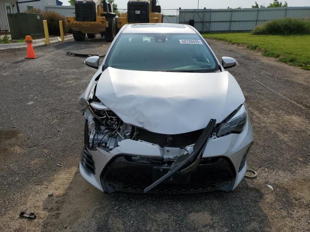 2T1BURHE8HC862241 - 2017 TOYOTA COROLLA L SILVER photo 5