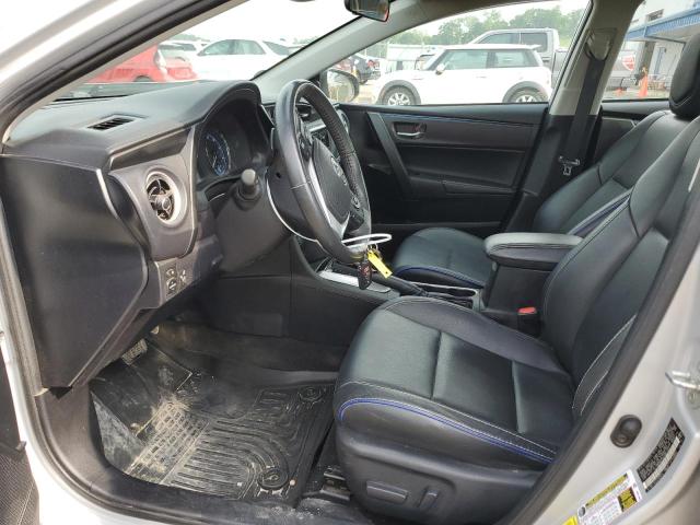 2T1BURHE8HC862241 - 2017 TOYOTA COROLLA L SILVER photo 7