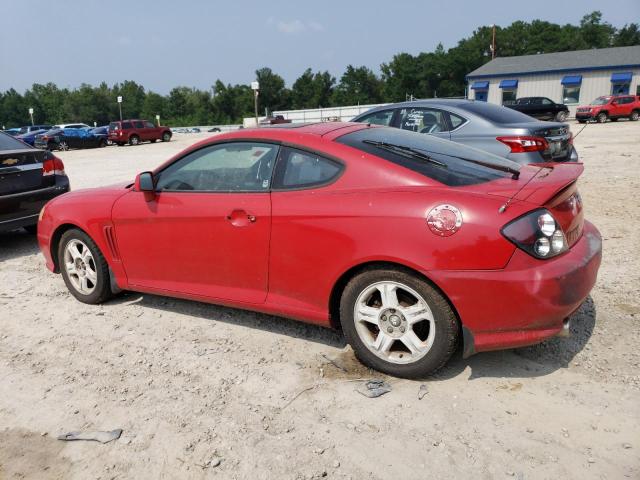 KMHHN65F73U066557 - 2003 HYUNDAI TIBURON GT RED photo 2