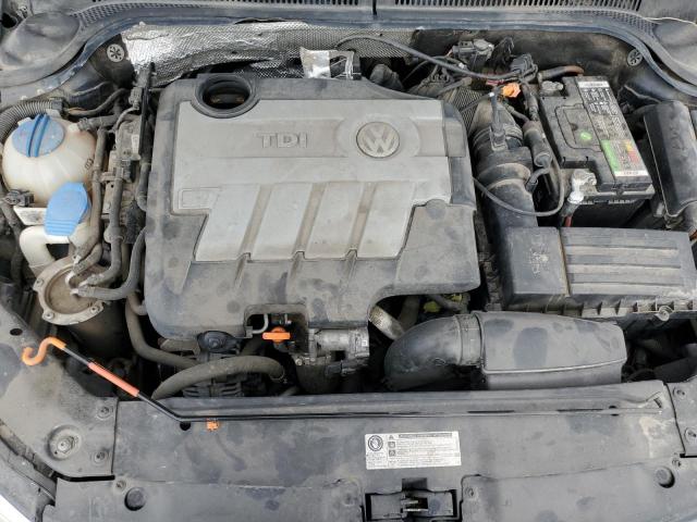 3VWLL7AJ7BM059113 - 2011 VOLKSWAGEN JETTA TDI ლურჯი ფოტო 11