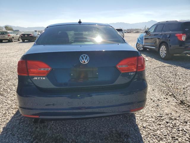 3VWLL7AJ7BM059113 - 2011 VOLKSWAGEN JETTA TDI ლურჯი ფოტო 6