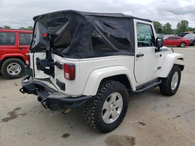 1J4AA5D1XAL233282 - 2010 JEEP WRANGLER SAHARA WHITE photo 3