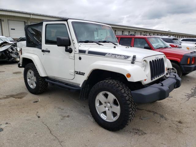 1J4AA5D1XAL233282 - 2010 JEEP WRANGLER SAHARA WHITE photo 4