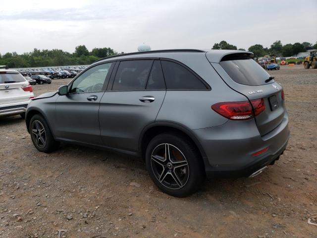 W1N0G8EB9MF973748 - 2021 MERCEDES-BENZ GLC 300 4MATIC GRAY photo 2