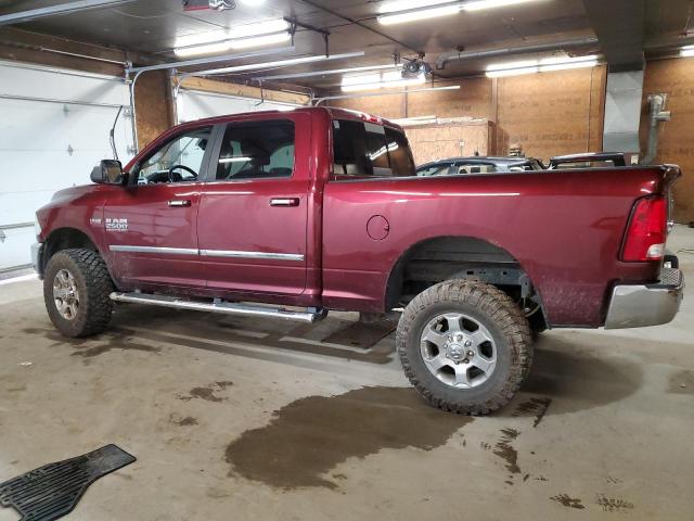 3C6UR5DJ5HG532317 - 2017 RAM 2500 SLT BURGUNDY photo 2