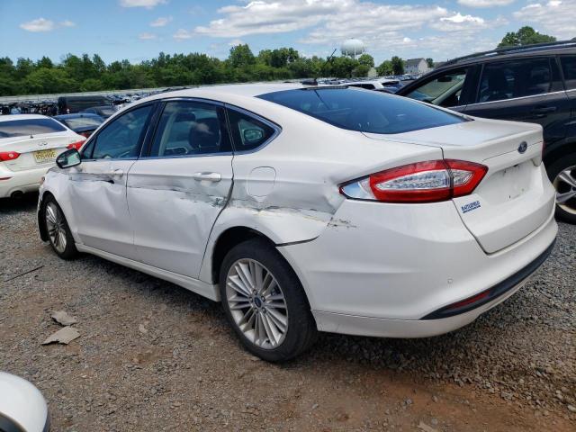 3FA6P0HD9ER384984 - 2014 FORD FUSION SE WHITE photo 2