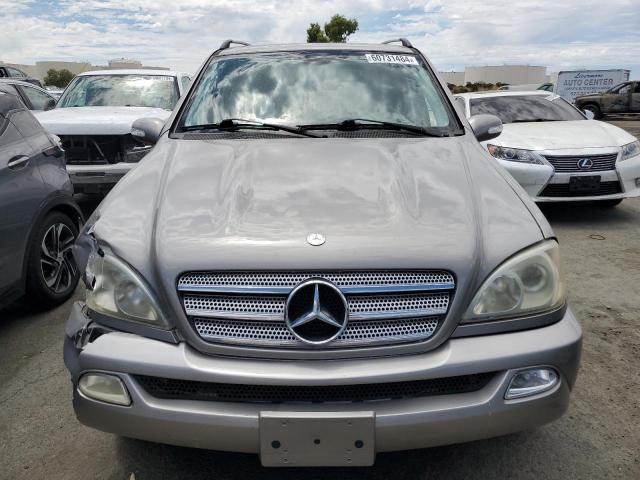 4JGAB57E05A530849 - 2005 MERCEDES-BENZ ML 350 SILVER photo 5