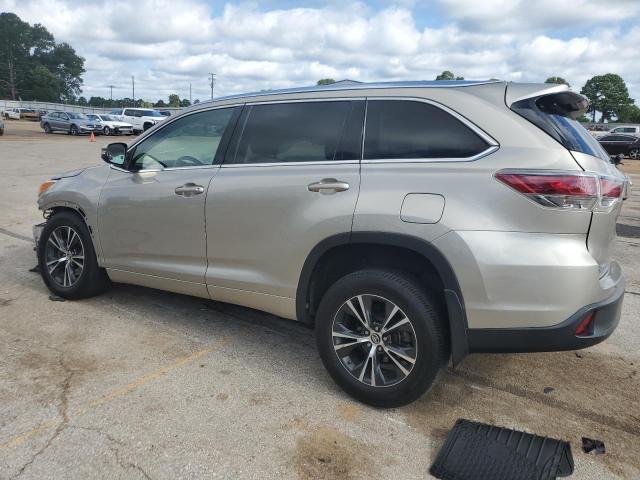 5TDJKRFH6GS255145 - 2016 TOYOTA HIGHLANDER XLE GOLD photo 2