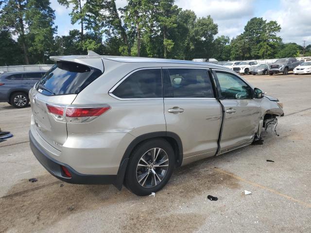 5TDJKRFH6GS255145 - 2016 TOYOTA HIGHLANDER XLE GOLD photo 3