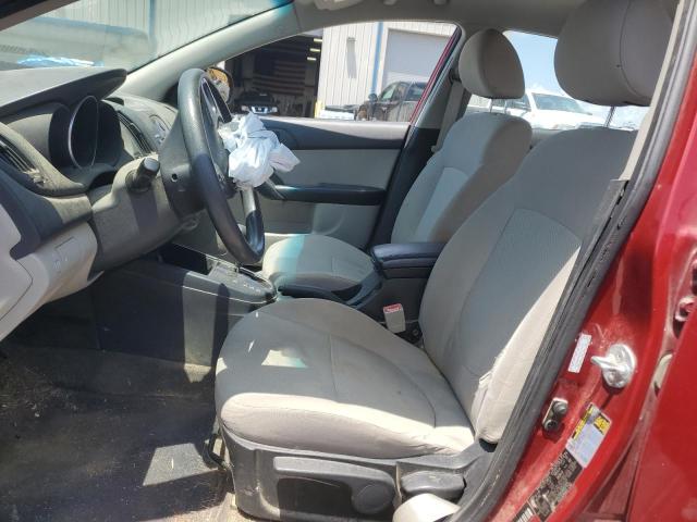 KNAFU4A24A5840323 - 2010 KIA FORTE EX 红色 照片 7