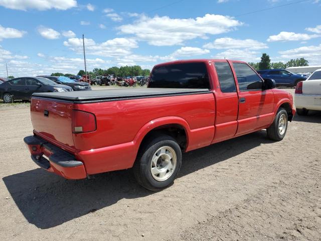 1GCCS195128171453 - 2002 CHEVROLET S TRUCK S10 RED photo 3