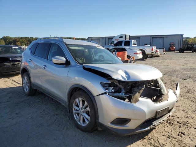 KNMAT2MT3FP559795 - 2015 NISSAN ROGUE S SILVER photo 1