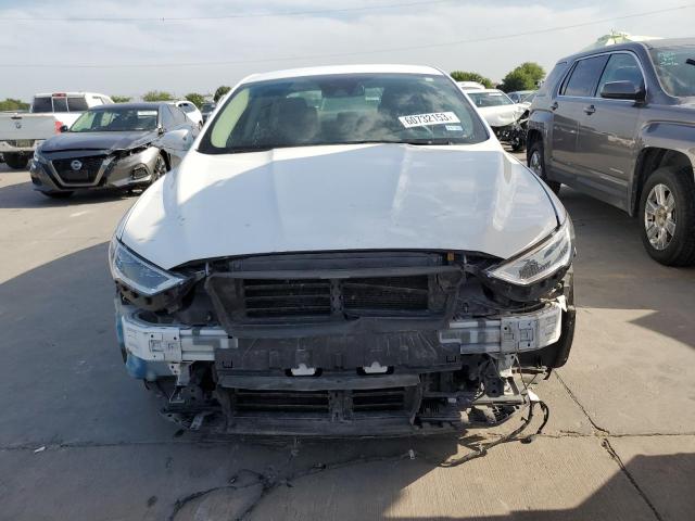 3FA6P0CD6KR182395 - 2019 FORD FUSION SEL WHITE photo 5