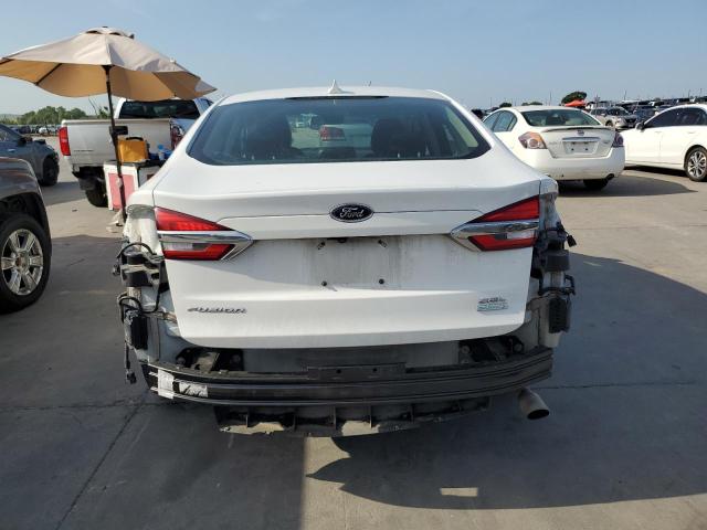 3FA6P0CD6KR182395 - 2019 FORD FUSION SEL WHITE photo 6