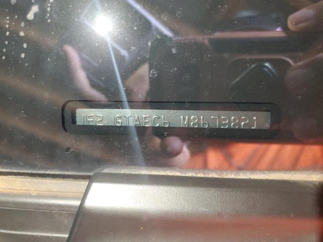 JF2GTAEC6M8673821 - 2021 SUBARU CROSSTREK PREMIUM GRAY photo 13