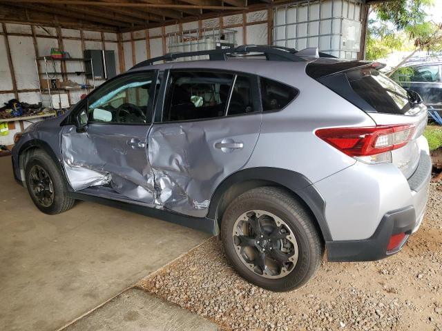 JF2GTAEC6M8673821 - 2021 SUBARU CROSSTREK PREMIUM GRAY photo 2
