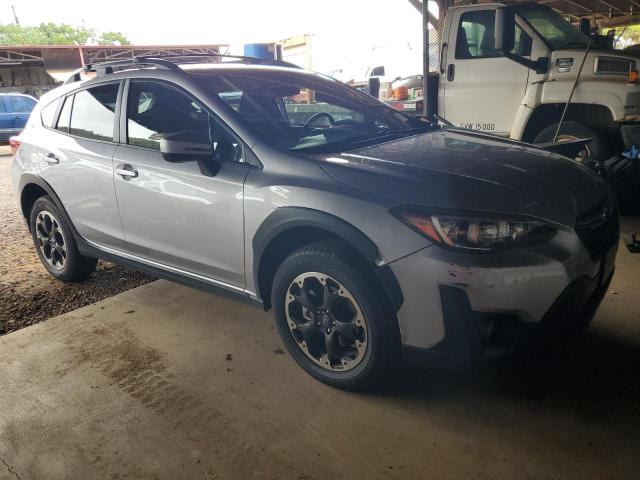 JF2GTAEC6M8673821 - 2021 SUBARU CROSSTREK PREMIUM GRAY photo 4