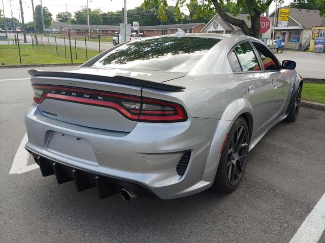 2C3CDXGJ9JH273965 - 2018 DODGE CHARGER R/T 392 GRAY photo 4