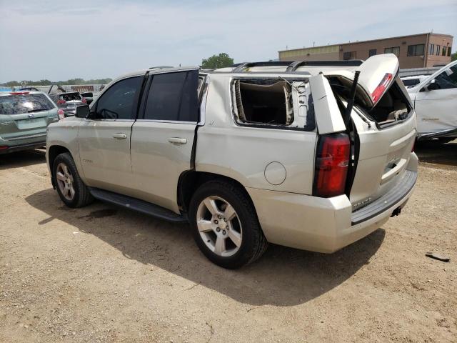 1GNSKBKC5FR738605 - 2015 CHEVROLET TAHOE K1500 LT BEIGE photo 2