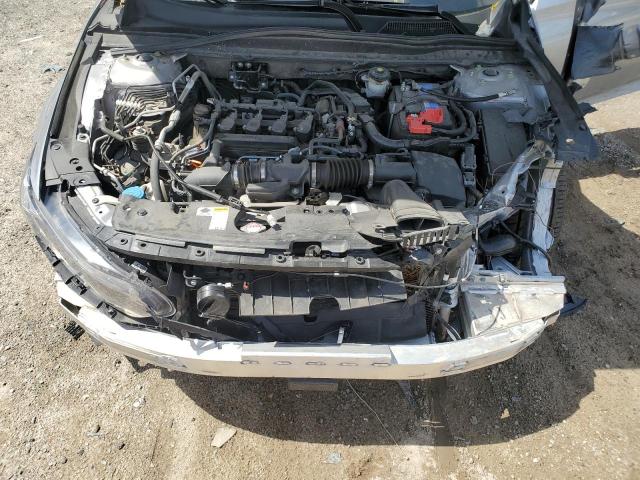 1HGCV1F36NA028524 - 2022 HONDA ACCORD SPORT SILVER photo 11