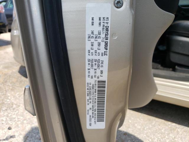 2C4RC1BG6ER111292 - 2014 CHRYSLER TOWN & COU TOURING Bej foto 13