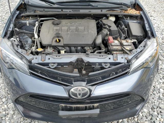 2T1BURHE0HC783534 - 2017 TOYOTA COROLLA L GRAY photo 11