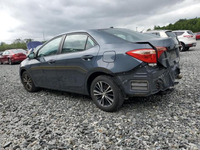 2T1BURHE0HC783534 - 2017 TOYOTA COROLLA L GRAY photo 2