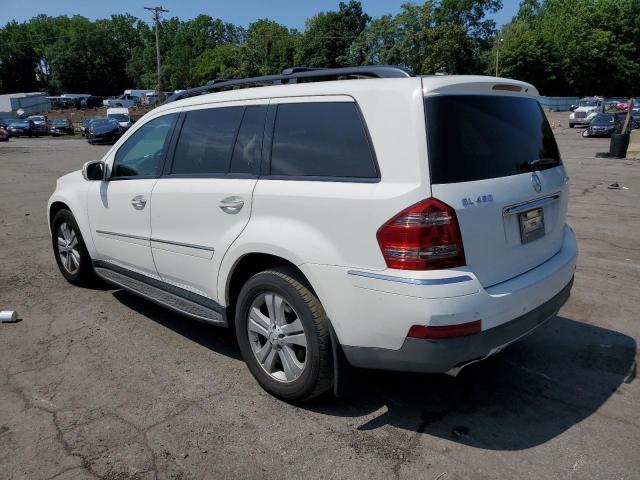 4JGBF71E17A227790 - 2007 MERCEDES-BENZ GL450 450 4MATIC WHITE photo 2