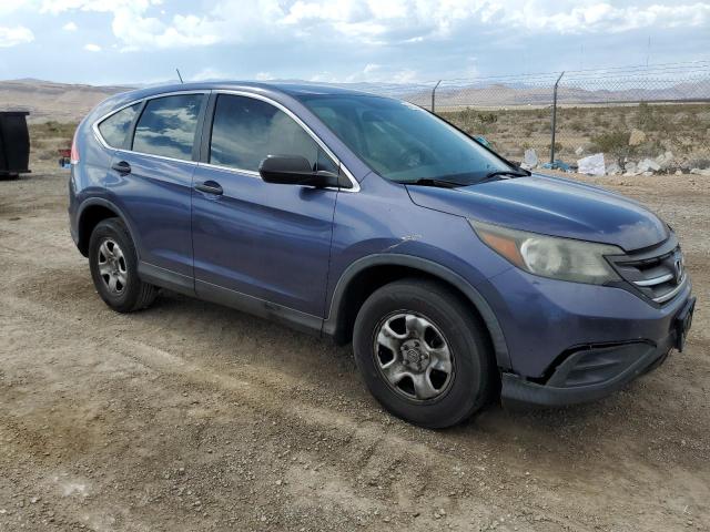 3CZRM3H31EG700621 - 2014 HONDA CR-V LX BLUE photo 4