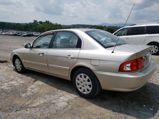 KNAGD126445343667 - 2004 KIA OPTIMA LX BEIGE photo 2