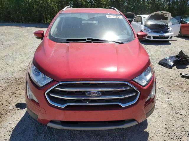 MAJ6P1WL1JC209461 - 2018 FORD ECOSPORT TITANIUM RED photo 5