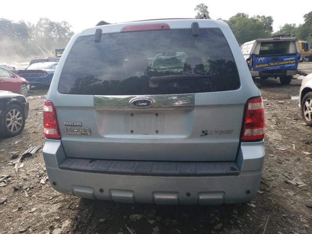 1FMCU59379KB92834 - 2009 FORD ESCAPE HYBRID TURQUOISE photo 6