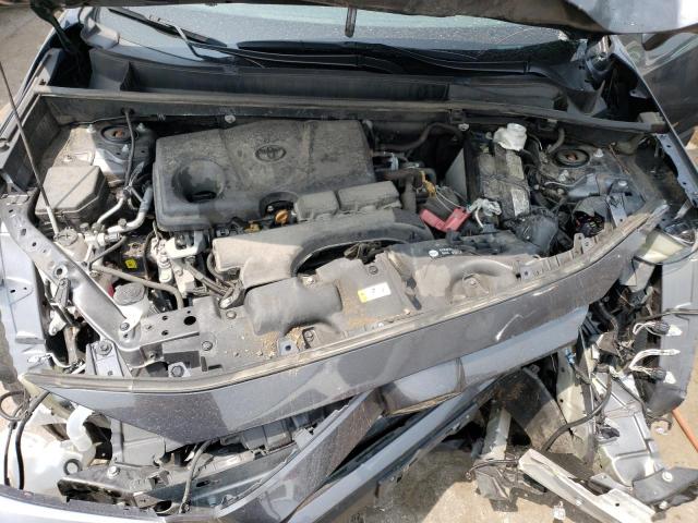 2T3A1RFV8MC180422 - 2021 TOYOTA RAV4 XLE PREMIUM GRAY photo 12