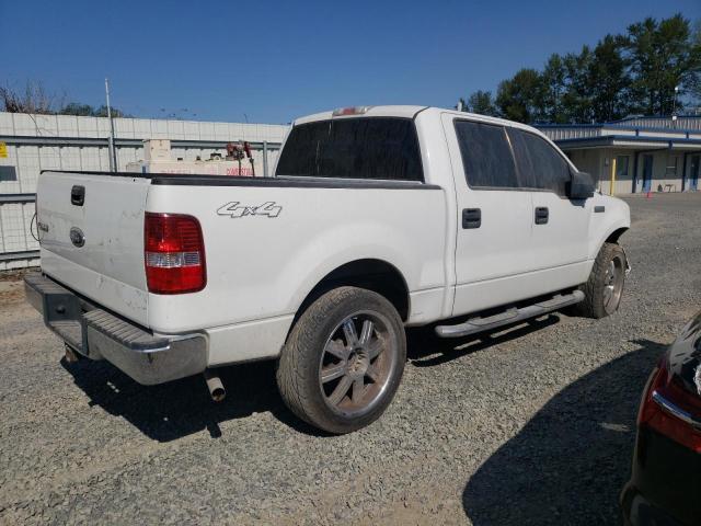 1FTPW14585KE20450 - 2005 FORD F150 SUPERCREW WHITE photo 3