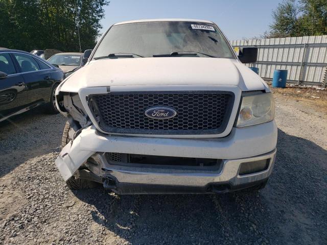 1FTPW14585KE20450 - 2005 FORD F150 SUPERCREW WHITE photo 5