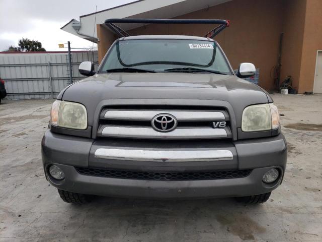 5TBBT44105S471461 - 2005 TOYOTA TUNDRA ACCESS CAB SR5 GRAY photo 5