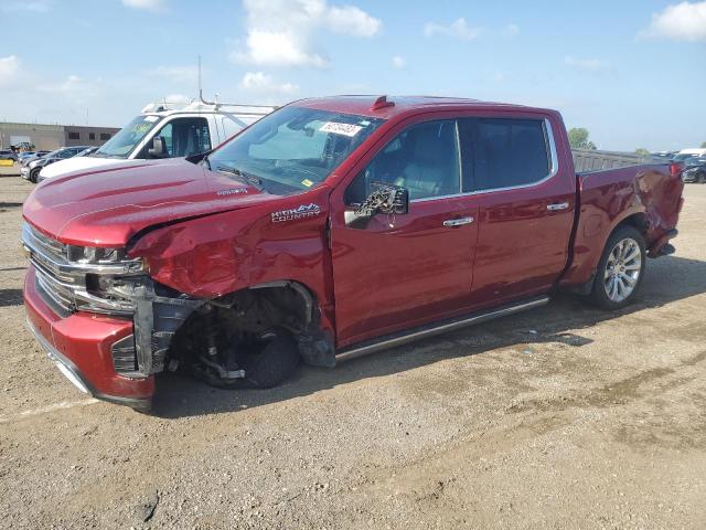 3GCUYHET6MG202354 - 2021 CHEVROLET SILVERADO K1500 HIGH COUNTRY RED photo 1