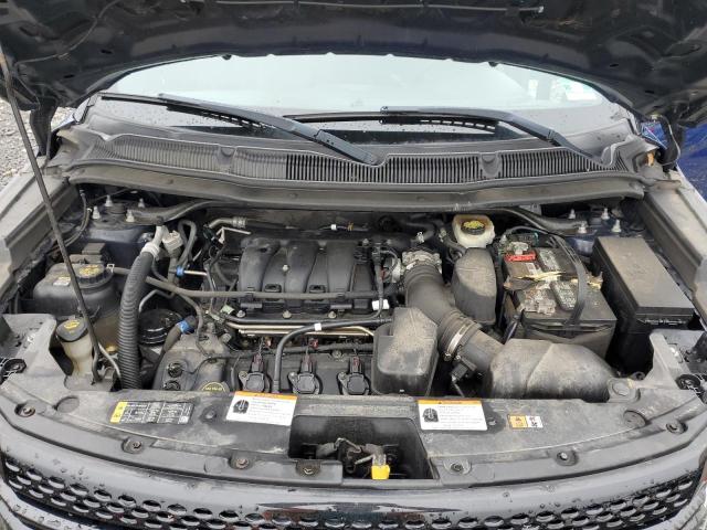 1FM5K8AR3EGC38379 - 2014 FORD EXPLORER POLICE INTERCEPTOR BLUE photo 12