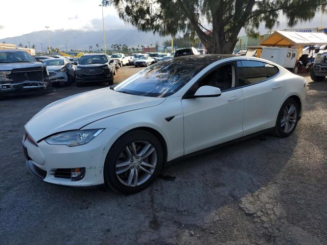 5YJSA1AC8DFP10890 - 2013 TESLA MODEL S WHITE photo 1